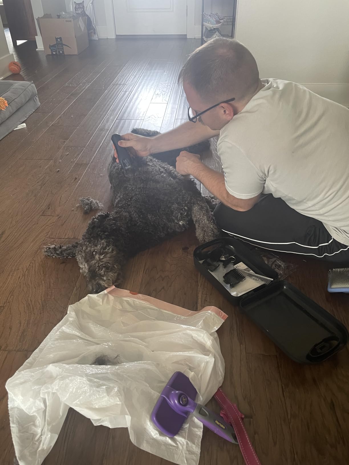Wahl Power Pro Lithium Ion Rechargeable Cordless Dog Grooming Kit - Heavy Duty Cordless Electric Dog Clippers for Grooming The Thickest Coats - Model 3024675 customer photo 2