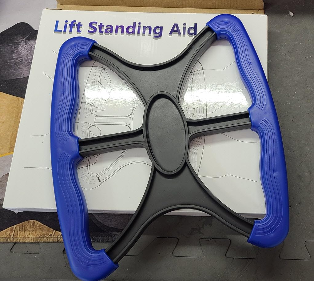 Lift Assist for Elderly, Aids for Disabled and Elderly with No-Slip Grip Handles, Standing Aids & Supports to Transfer Elderly, Senior, Bariatric, Patient Or Disabled, As Seen On Tv (Blue) customer photo 1