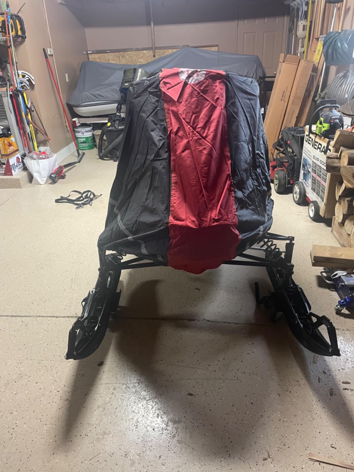 LIBZAKI Snowmobile Cover 600D Heavy Duty Waterproof Freeze-Resistant customer photo 1