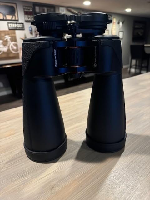 Celestron SkyMaster Pro ED 7x50 Binoculars for Wide Night-Sky Views | ED Glass for Sharp Views, XLT Fully Multi-Coated Optics, Waterproof & Fogproof, Rubber Armored, Wide 7.4 Field of View customer photo 2