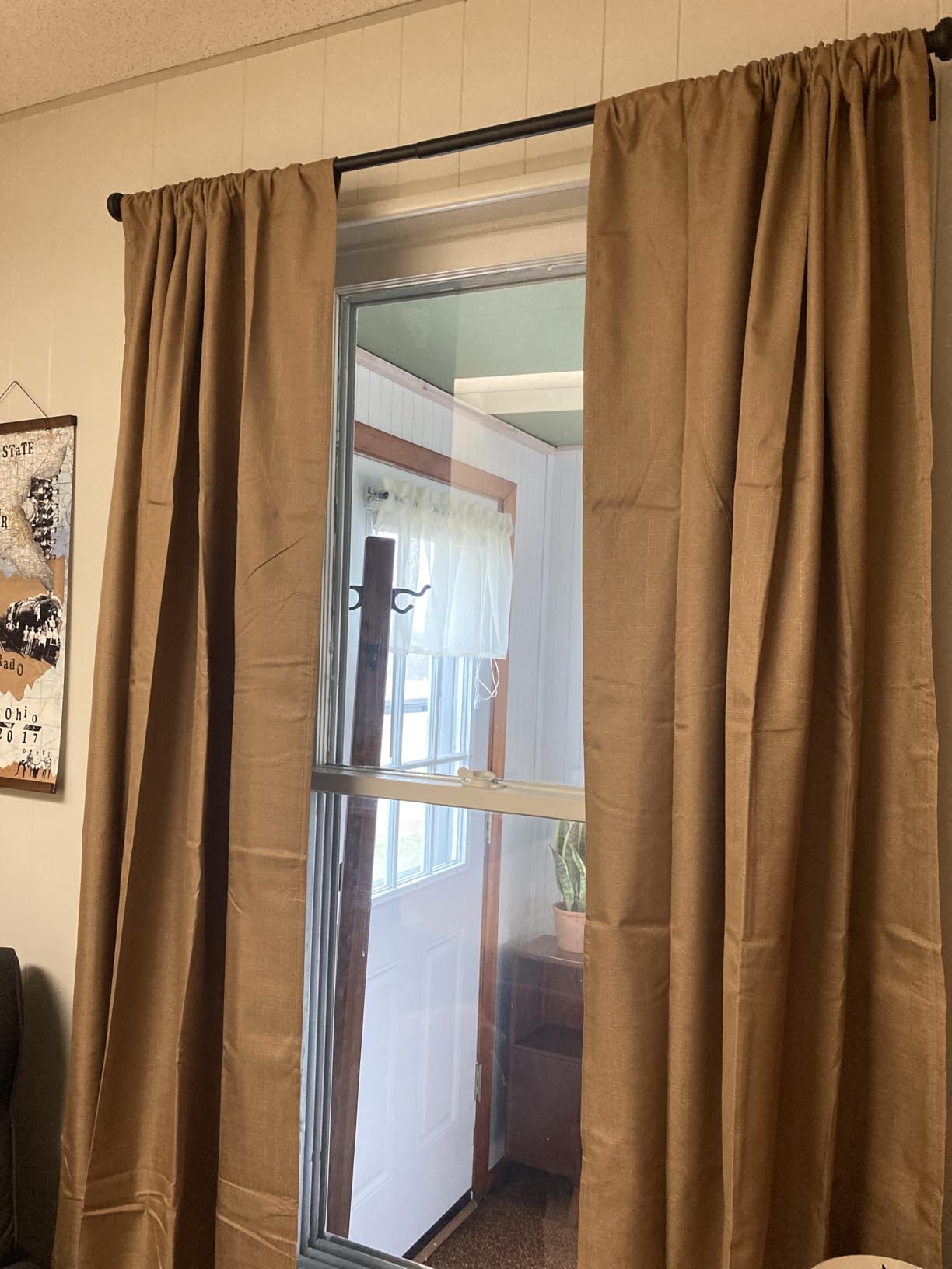 Dearfoams Energy Efficient Total Blackout Curtain Window Panel Set of 2, 37
