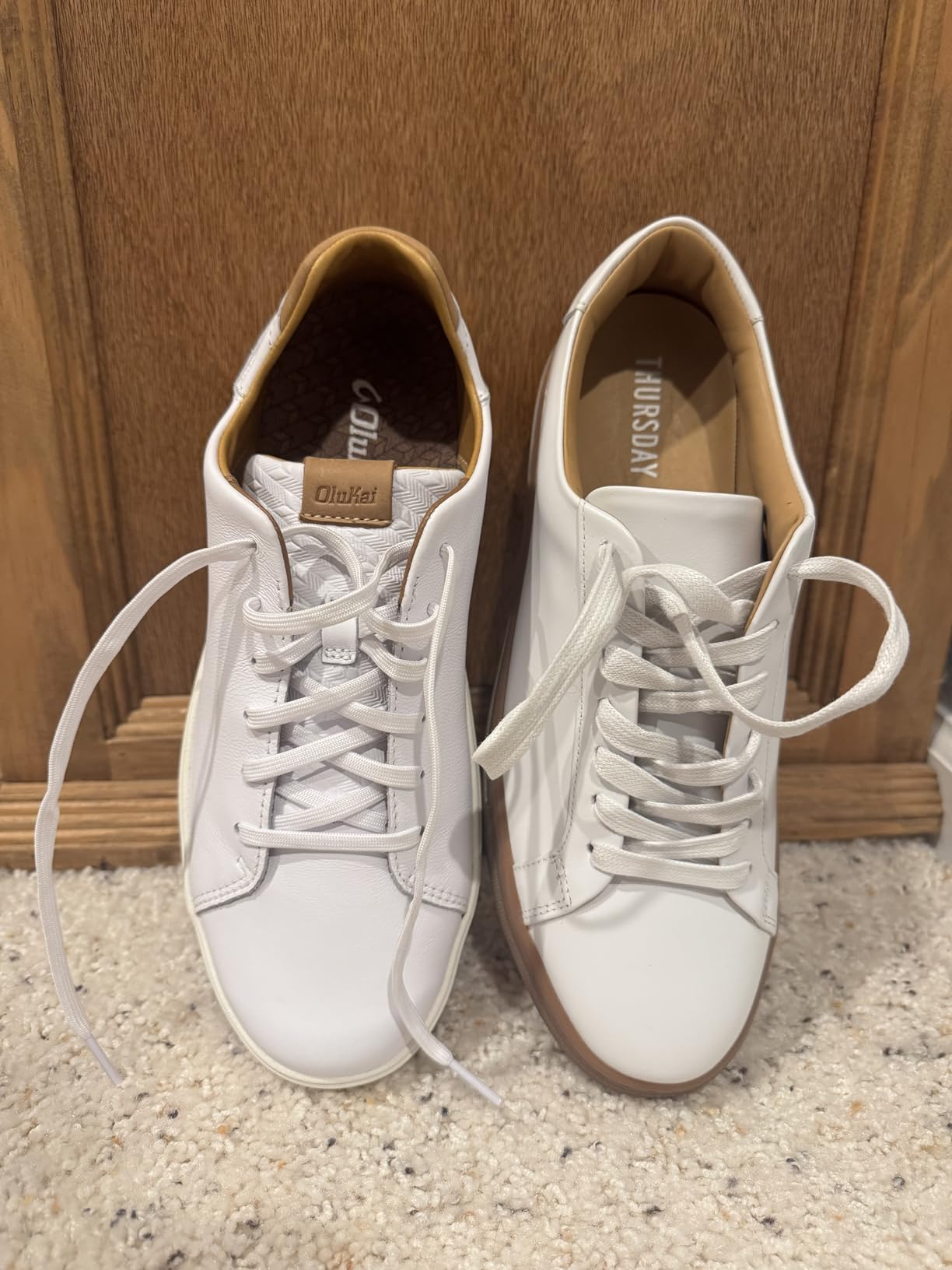 OluKai Lae'ahi Li 'ILI Men's Waterproof Leather Dress Sneaker customer photo 1