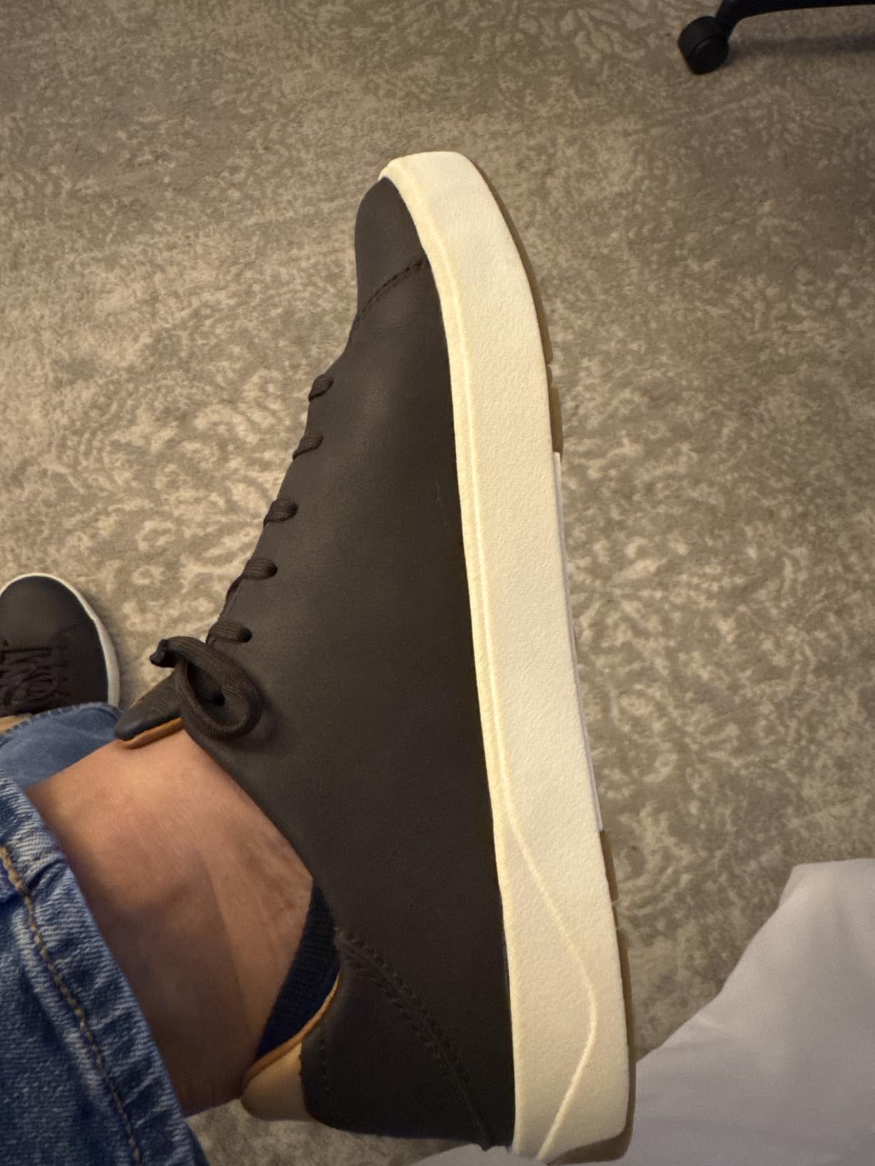OluKai Lae'ahi Li 'ILI Men's Waterproof Leather Dress Sneaker customer photo 2
