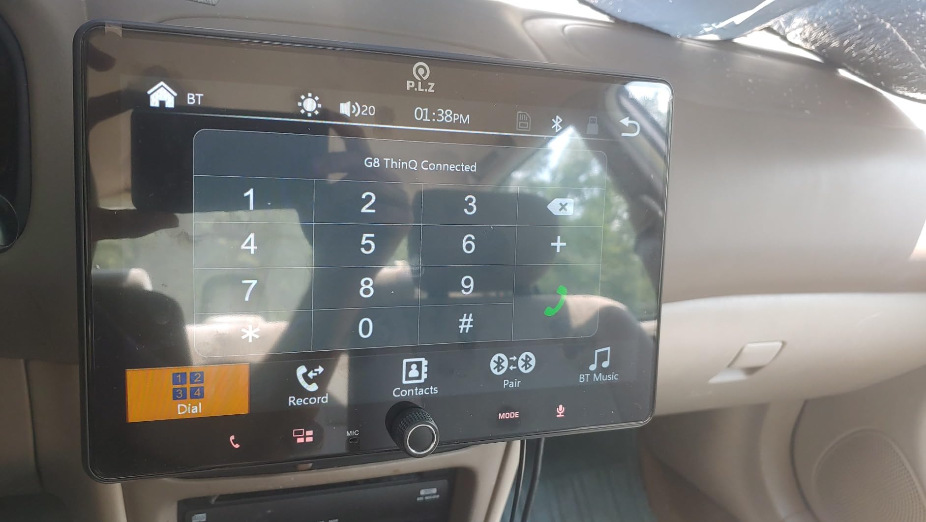 Single Din Car Stereo Wireless Apple Carplay Android Auto Radio, 10.1