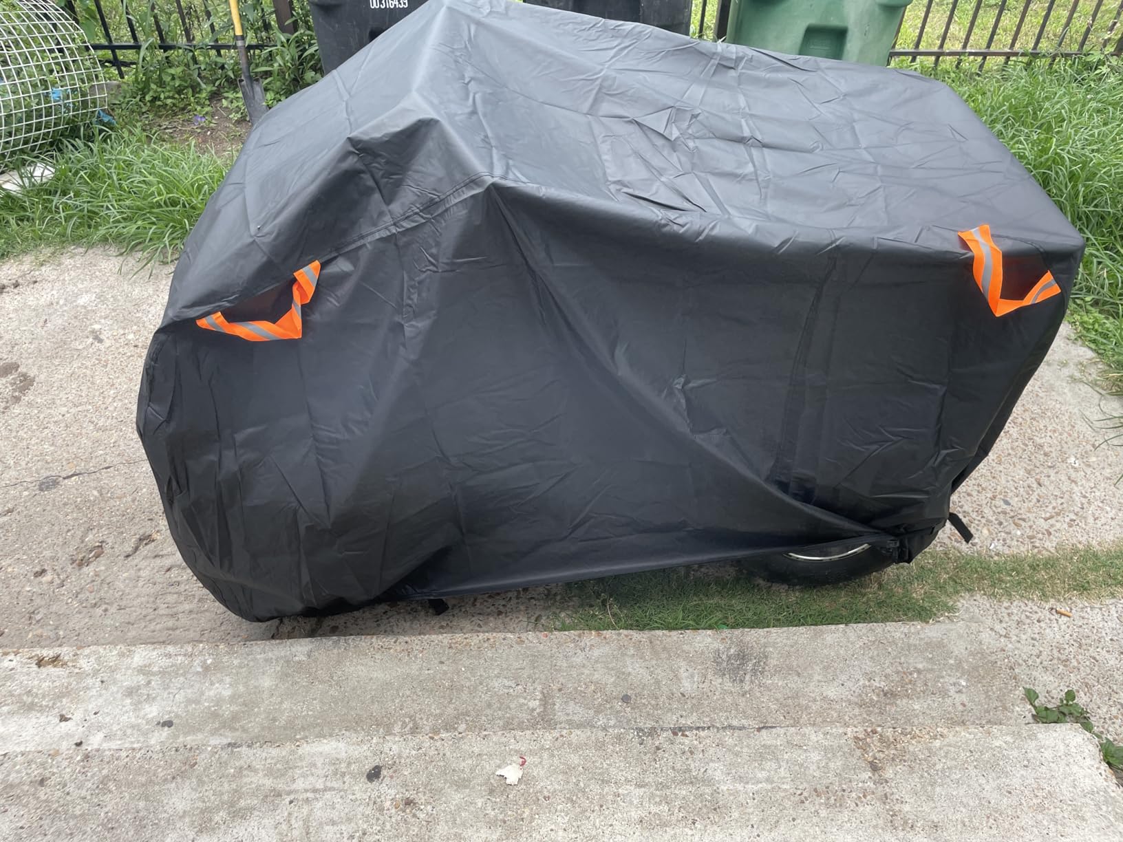 ATV Cover Waterproof Heavy Duty 300D 4 Wheeler Cover, All Weather Outdoor Protection Covers Suit for Polaris Kawasaki Suzuki Honda-XL customer photo 1