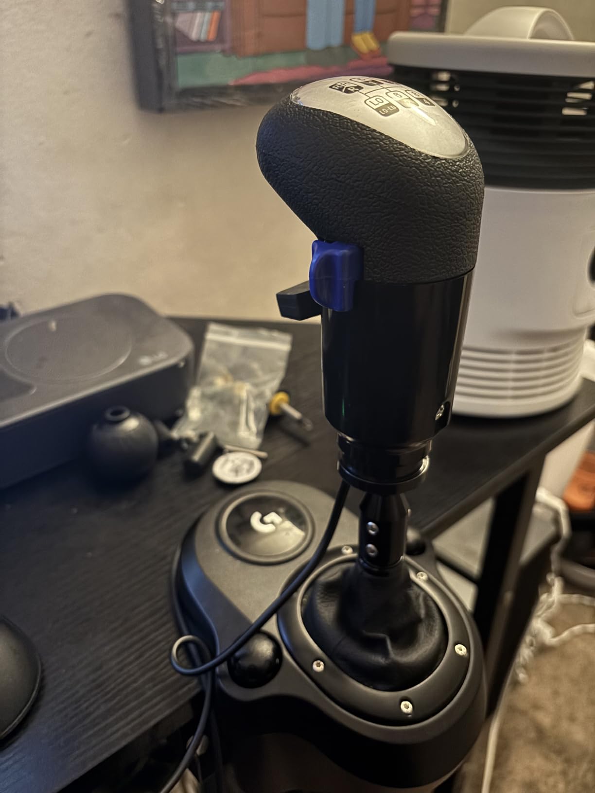 XSLOER USB Truck Simulator Shifter - Gearshifter Knob for ATS ETS2 PC Racing shifter For THRUSTMASTER TH8A and Logitech G29 G27 G25 G920 H Gearshift USB shifter Knob customer photo 2