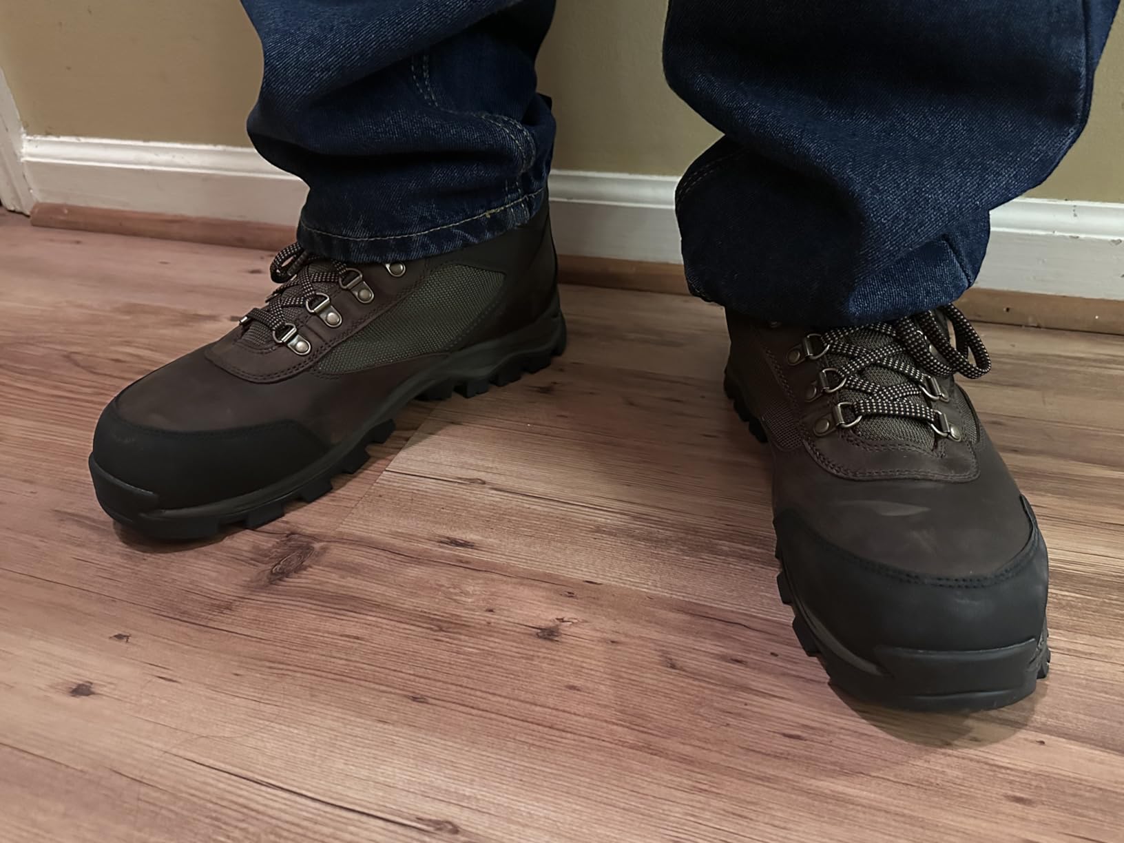 Timberland PRO mens Keele Ridge Steel Safety Toe Waterproof Industrial Hiking customer photo 1