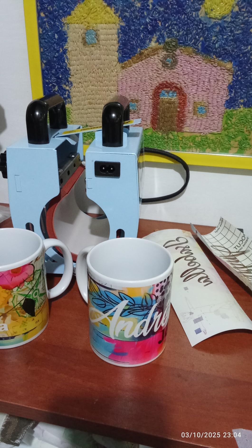 Handheld Mug Heat Press for 10-15oz & 16oz Skinny Cups customer photo 2
