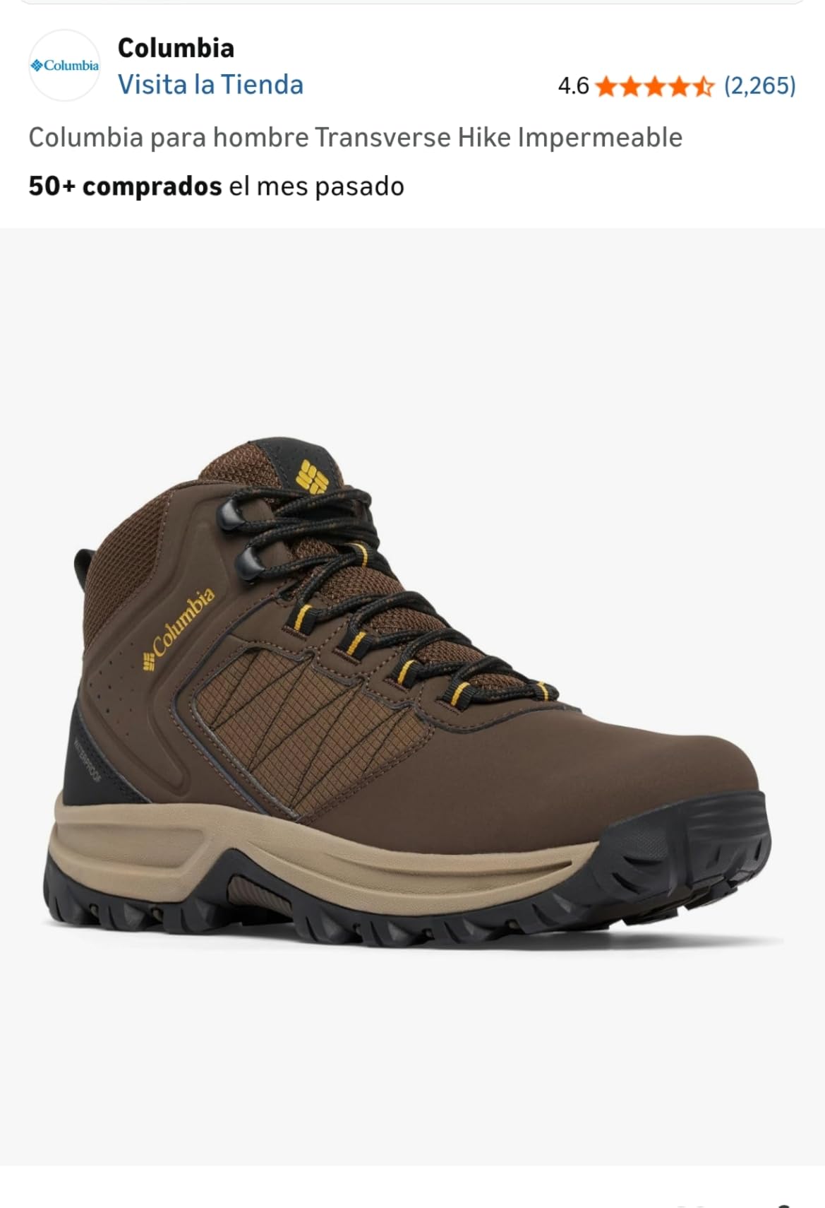 Columbia Transverse Hike Waterproof customer photo 1