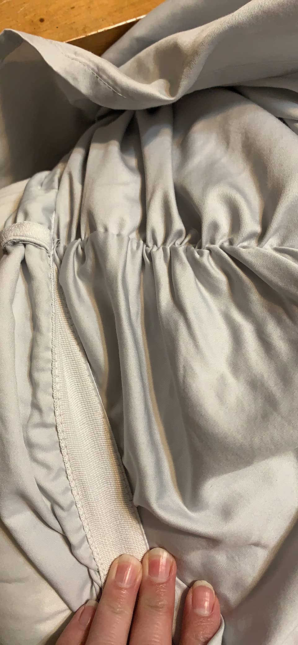 SUPREME ELEGANCE Cotton Rich 600 Thread Count Queen Sheets Set, Fresh Ivory, 4 Pieces Sateen Sheets Set, Includes 16
