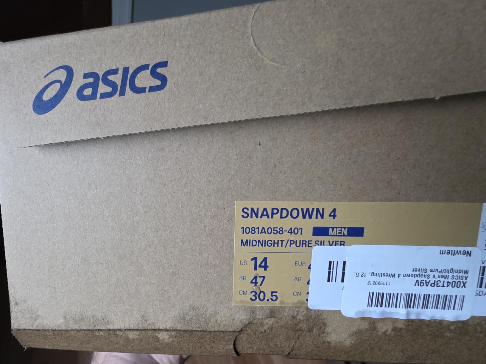 ASICS Men's Snapdown 4 Wrestling Shoes customer photo 1