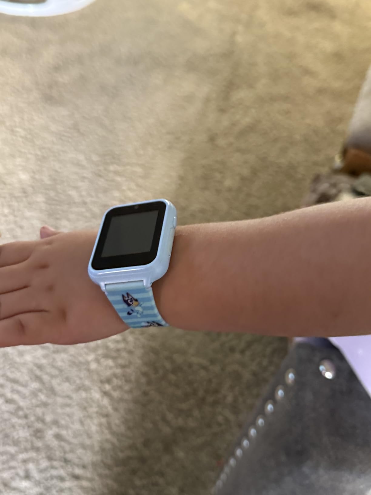 Bluey Kids Smartwatch with Camera, Games, Pedometer and Audio Recorder for Creative Play and Learning, 1.5