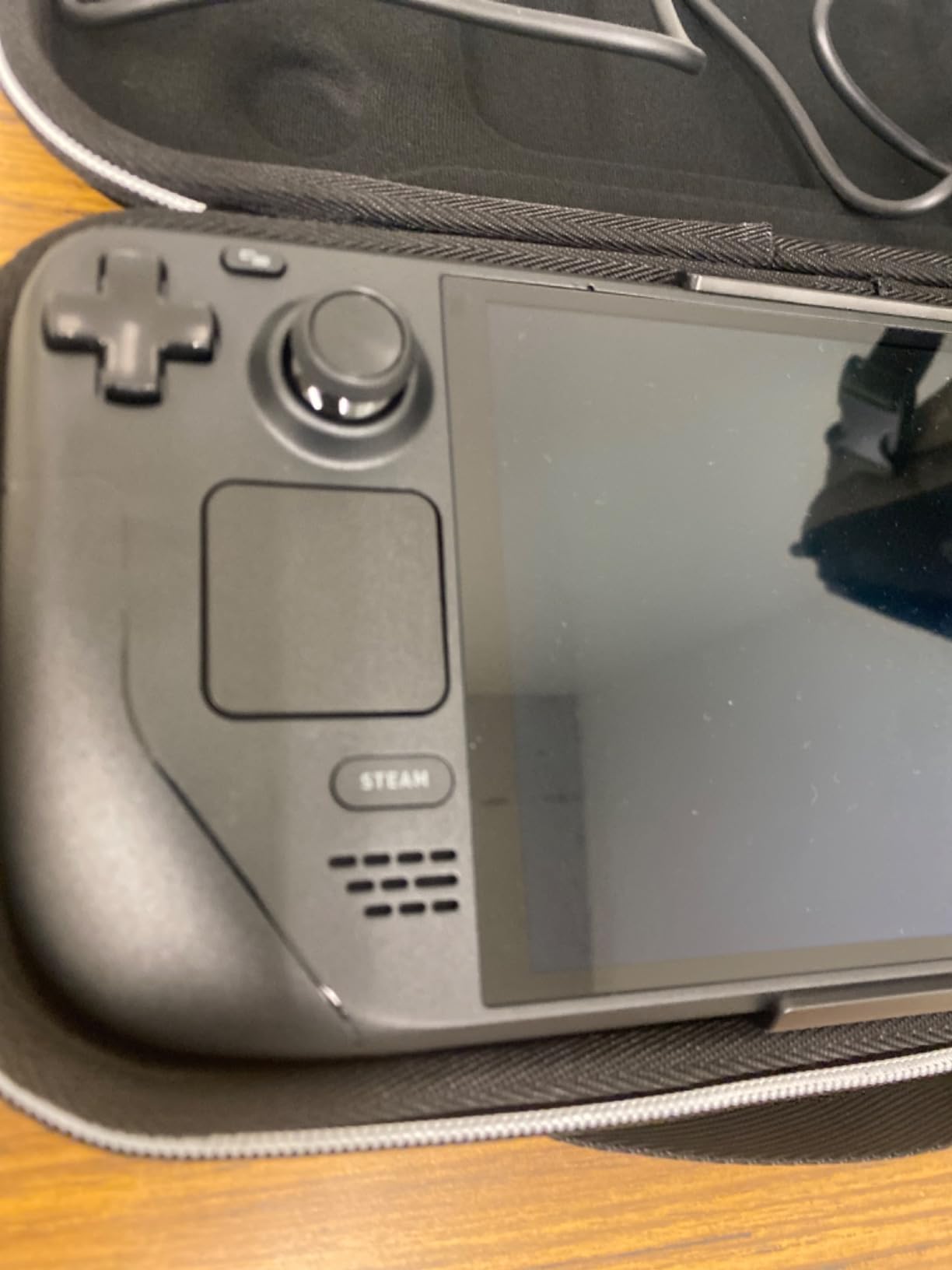 VALVE Steam Deck OLED 512GB SSD + 16GB RAM (International Version) - 7.4 inch, 90Hz, 1280 x 800px, SteamOS 3.0, Handheld Gaming Console, Black customer photo 1