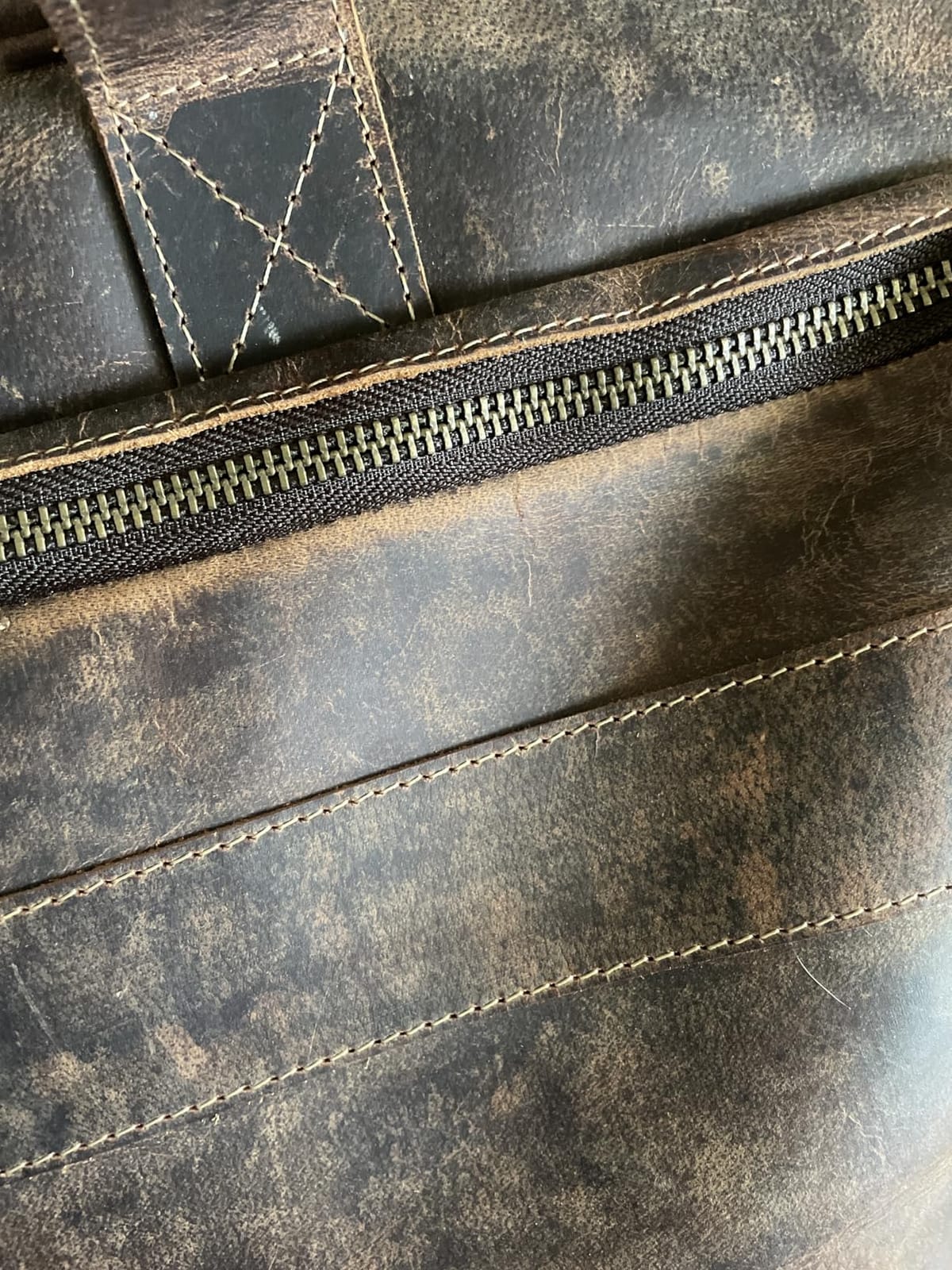 Leather briefcase 18 Inch Laptop Messenger Bags for Men and Women Best Office briefcase Satchel Bag customer photo 2