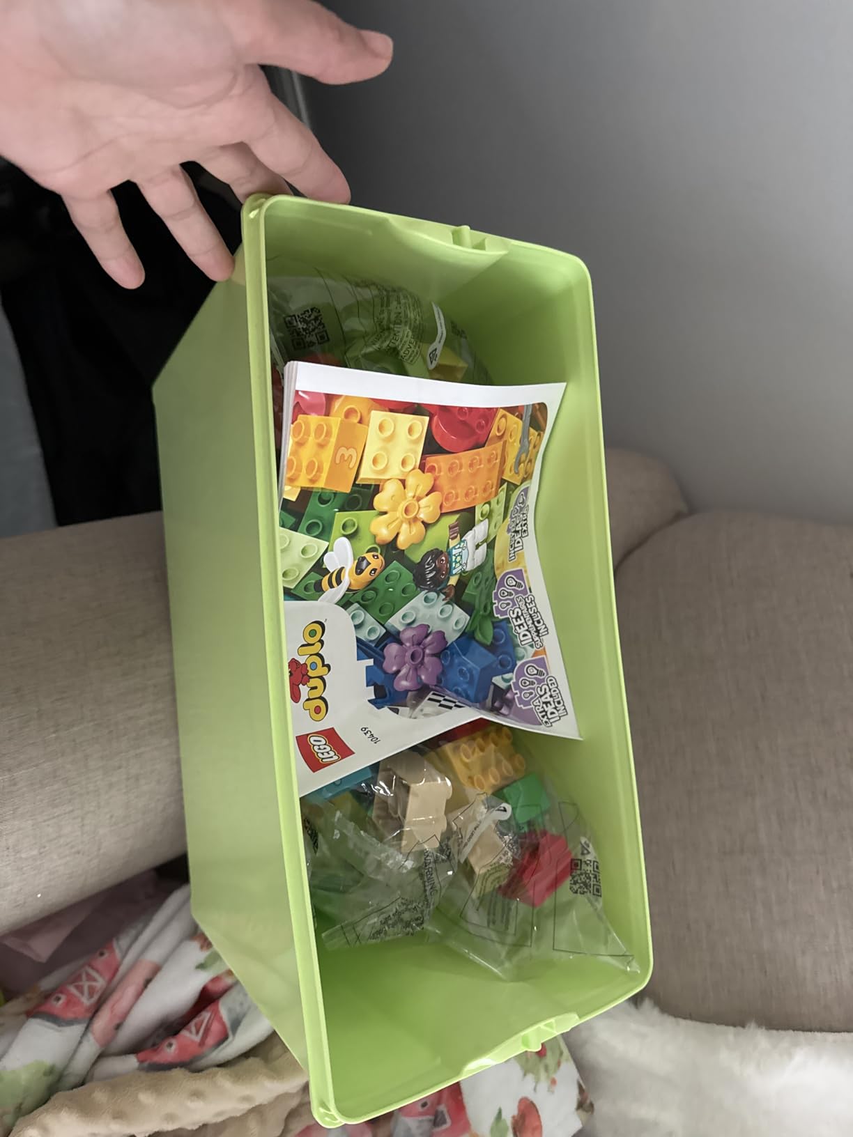 DUPLO Classic Cars and Trucks Brick Box Building Blocks - Learning & Educational STEM Toys for Toddlers, Ages 1.5+ Years - Develops Fine Motor Skills - Gift for Toddler Birthday - 10439 customer photo 1