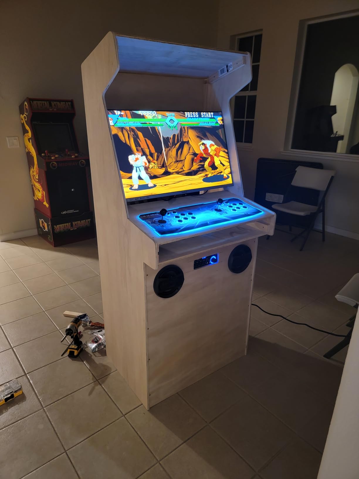 GWALSNTH 32000 in 1 Pandora Box 60S Arcade Games Console,1280X720 Display,Search/Save/Hide/Pause Games,Two Separate joysticks,1-4 Players customer photo 1