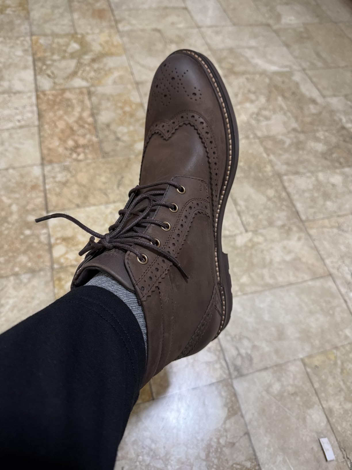 Nunn Bush Odell 2.0 Wingtip Dress Casual Chukka Leather Boots customer photo 1