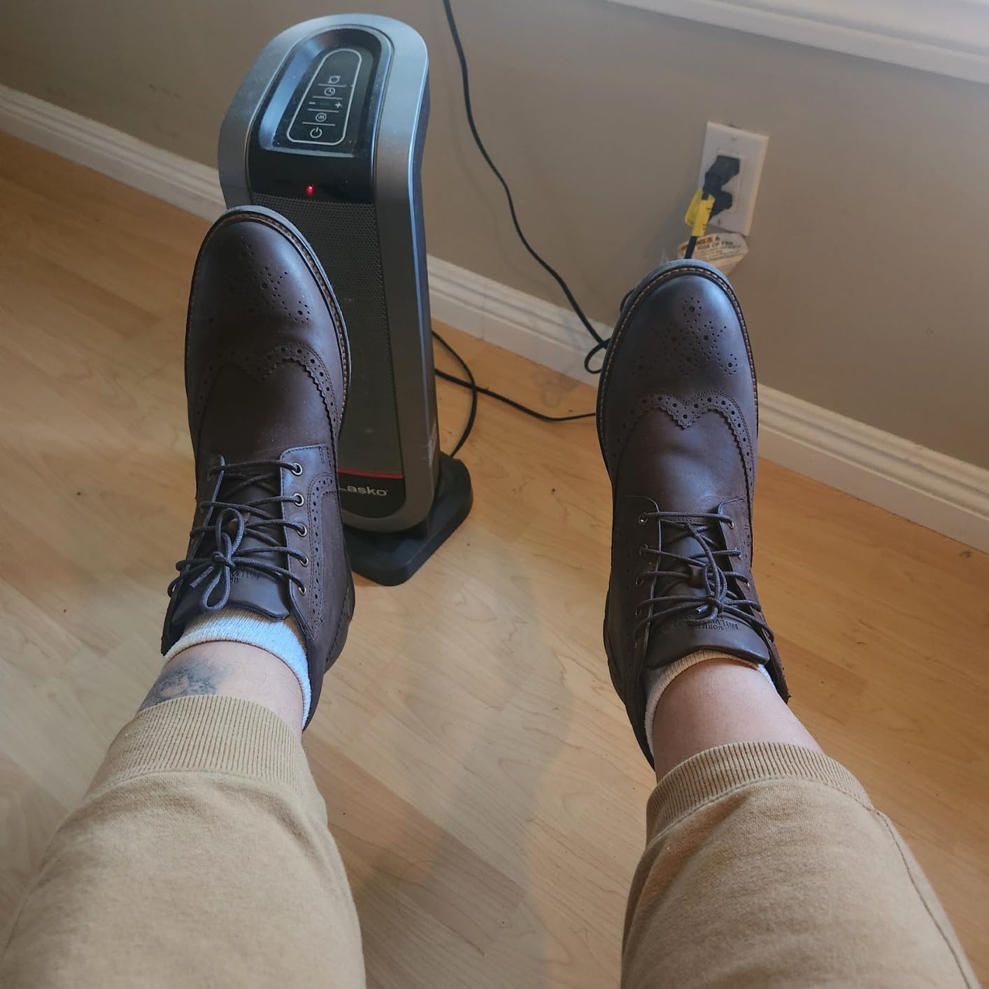 Nunn Bush Odell 2.0 Wingtip Dress Casual Chukka Leather Boots customer photo 2