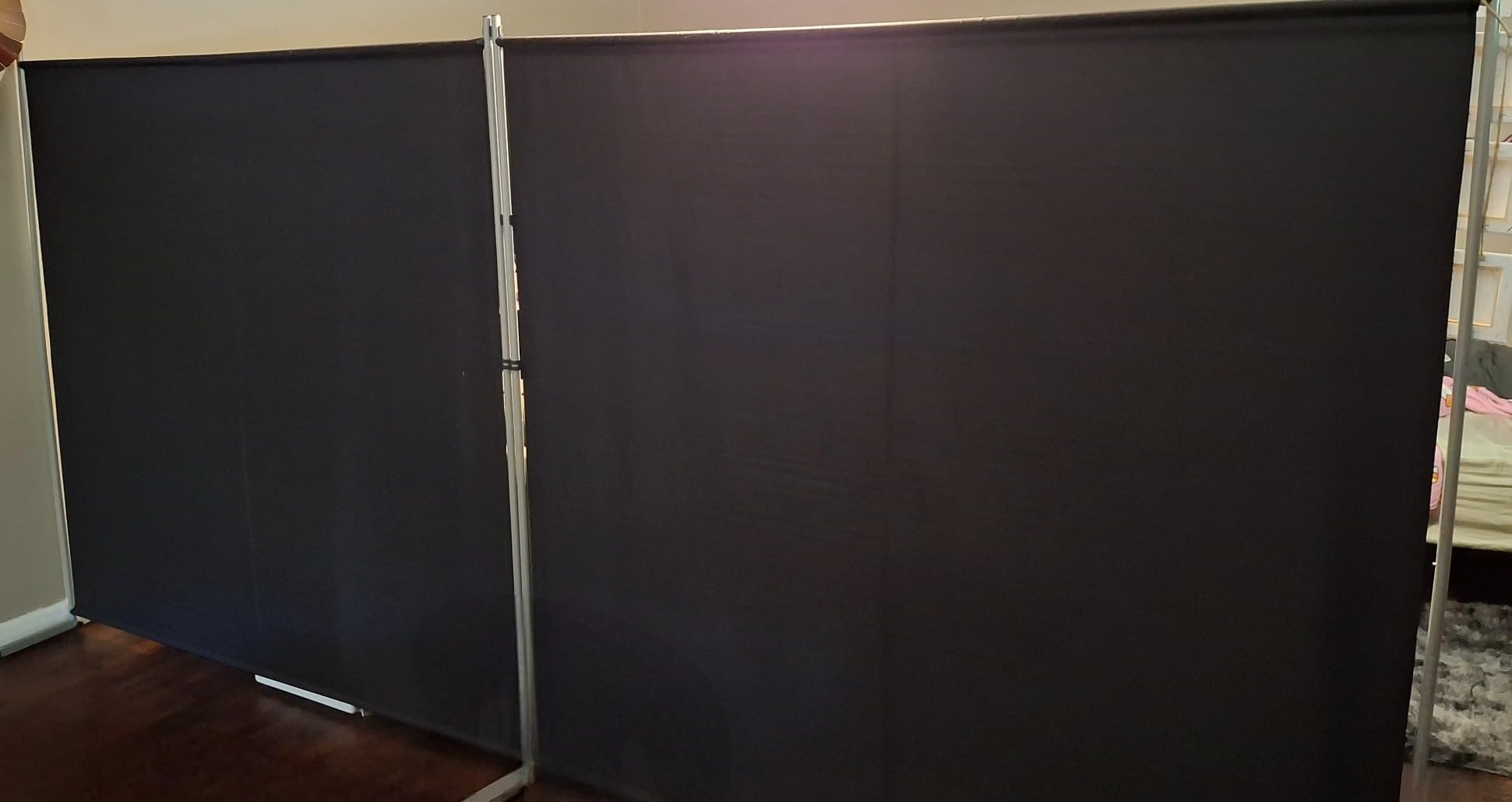 Rantila Indoor Room Divider, Portable Office Divider, Room Divider Wall Screen 2 Large Panel, Folding Partition Privacy Screen Walls Dividers for Room Separator 142
