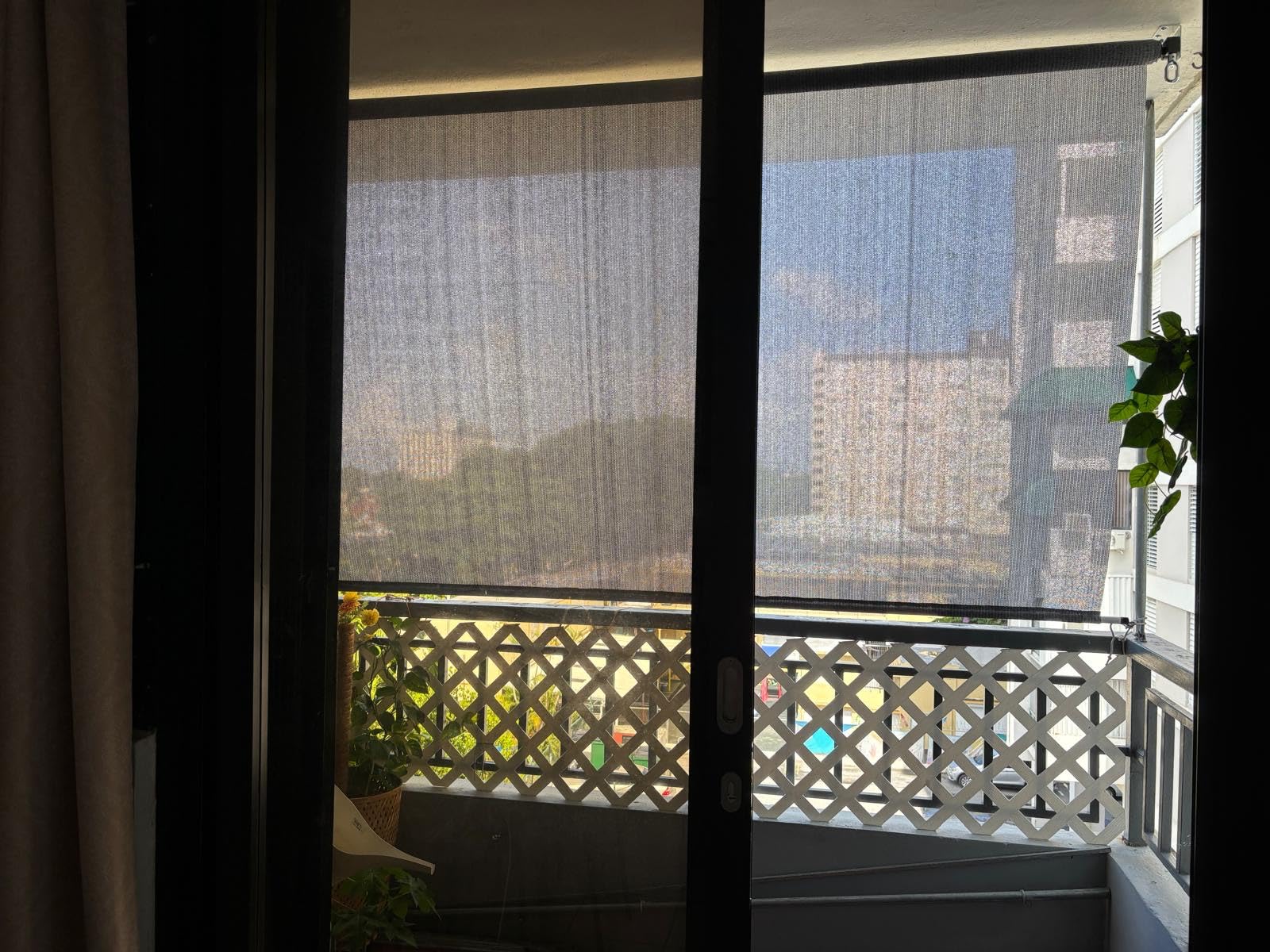 SEEYE Outdoor Sunshade Roller Shades 96