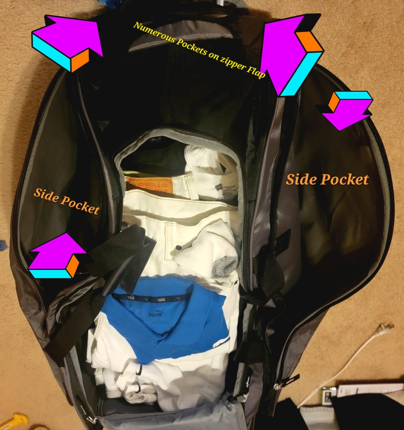 Wrangler Wesley Rolling Duffel Bag customer photo 1