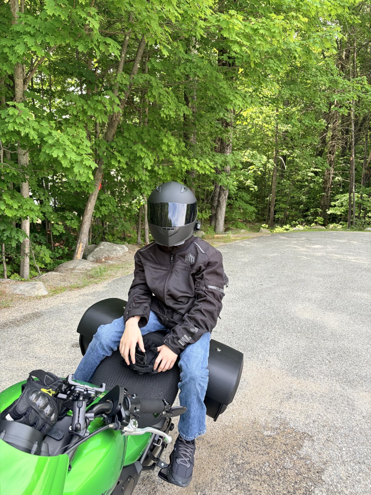 ILM Motorcycle Riding Jacket with Mesh CE Armor and Detachable Thermal Liner Dual Sport All Season for Men Model JAM1 customer photo 1