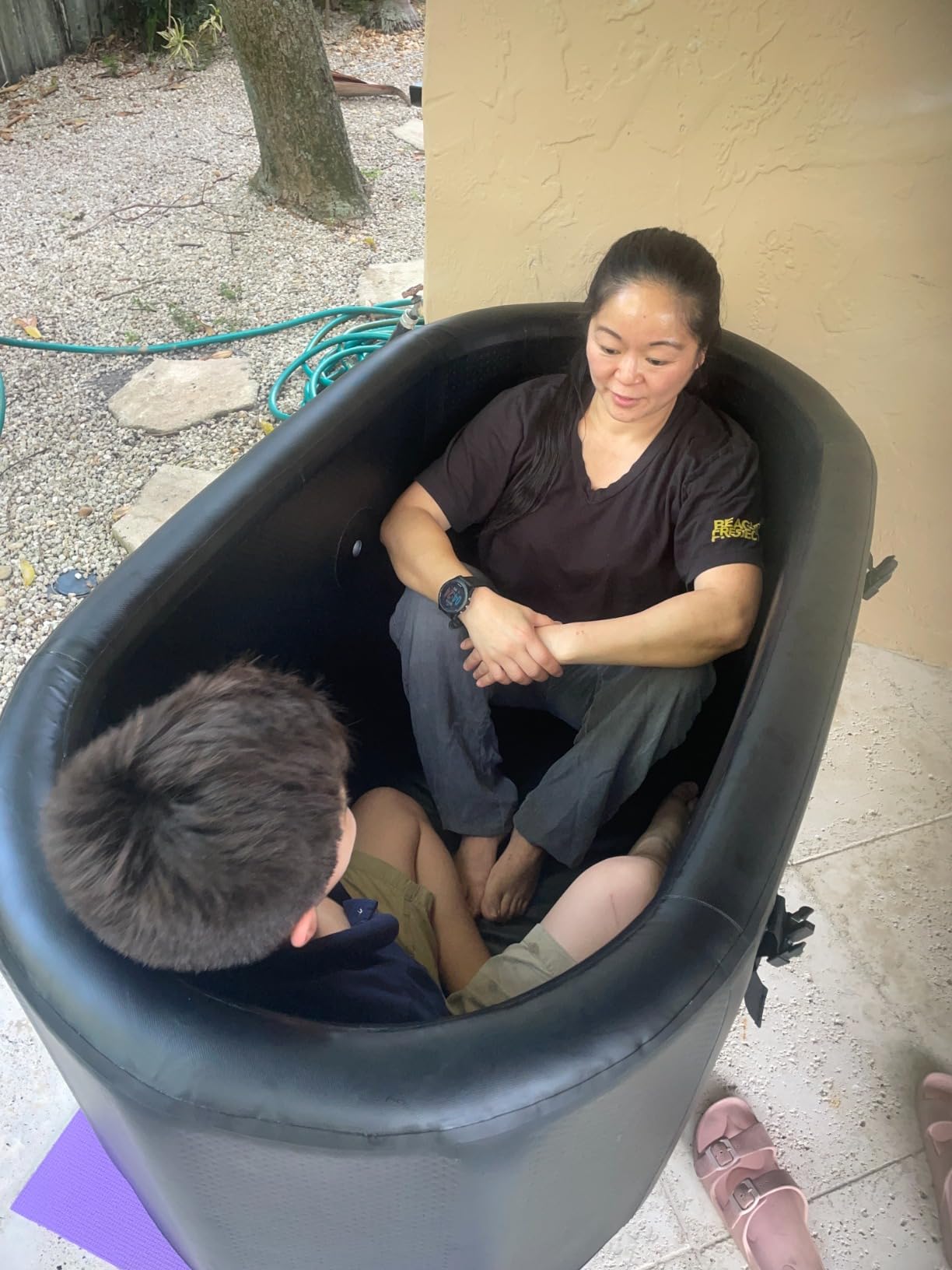 Lifepro NordPod Ice Bath Tub Portable Cold Plunge Water Therapy Pool customer photo 1
