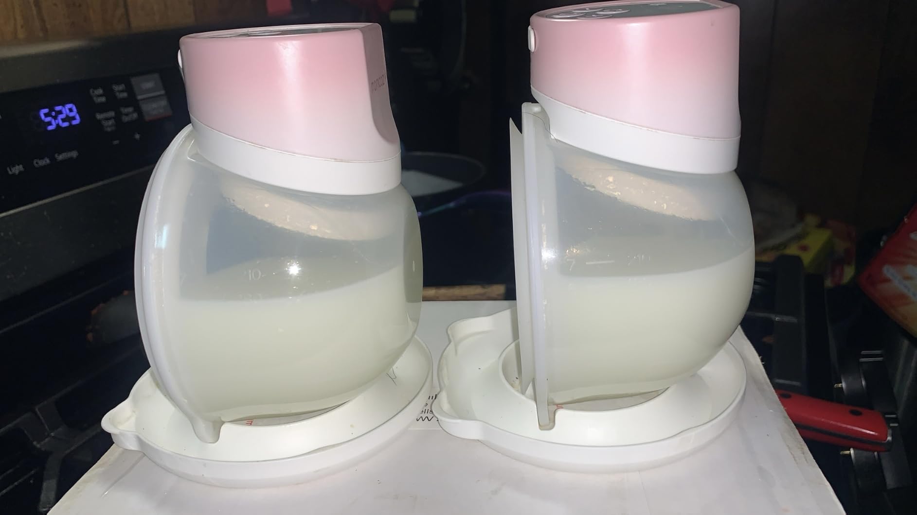 Momcozy Breast Pump S12 Pro Quick, 24mm Flange, 2 Count, White | DoubleFit Hybrid Flange, 3 Modes, 9 Levels, Wireless, Portable, Smart Display, BPA-Free, Nursing, Travel, Quiet, Battery customer photo 1