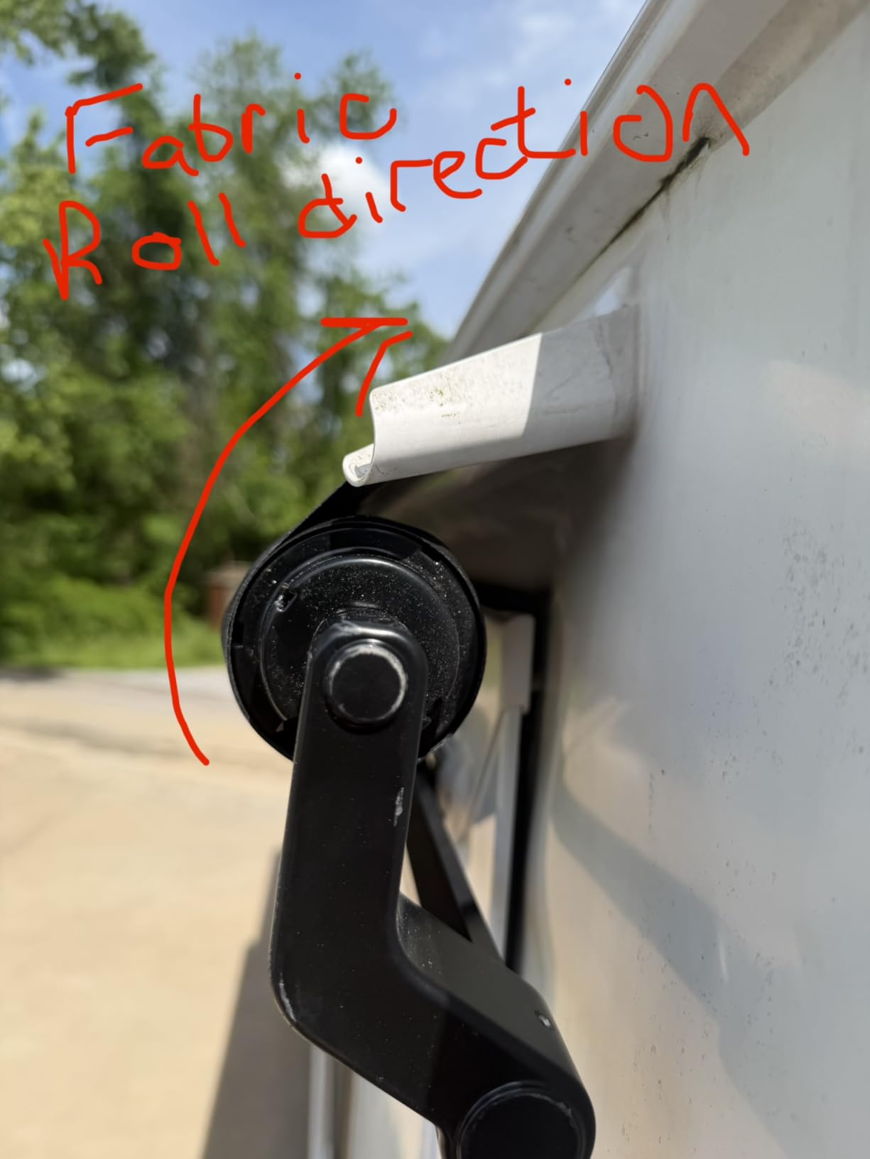 Dulepax RV Slide Out Awning, RV Slide Topper, Modular Camper Slide Out Awning Kit, Slide Toppers for RVs, 5th Wheels, Travel Trailers and Motorhomes, White, 13'9'' (13'1'' Fabric) customer photo 1