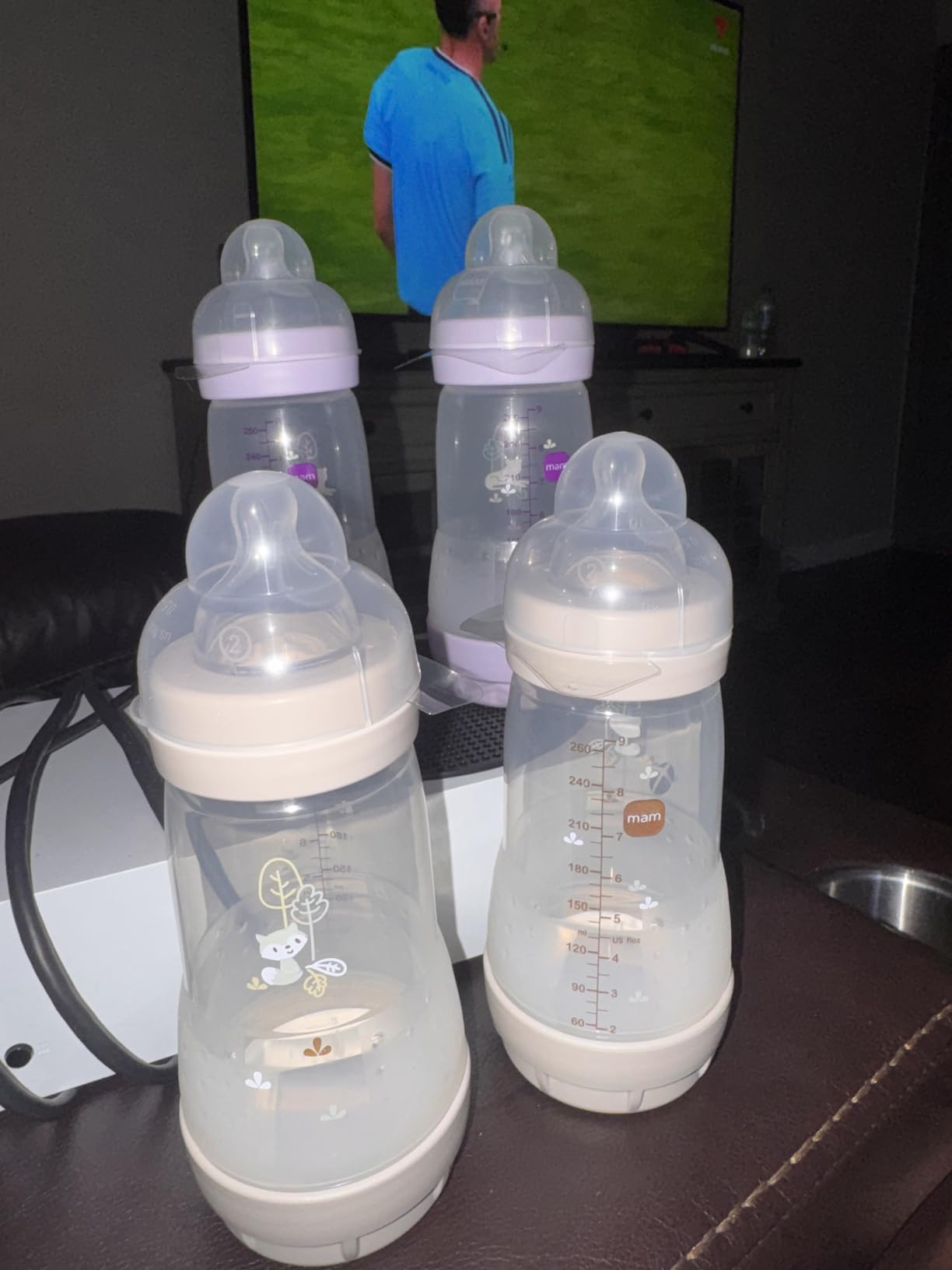 MAM 9oz Easy Start Anti-Colic+ Vented Baby Bottles, 2+ Months, 6 Pack customer photo 2