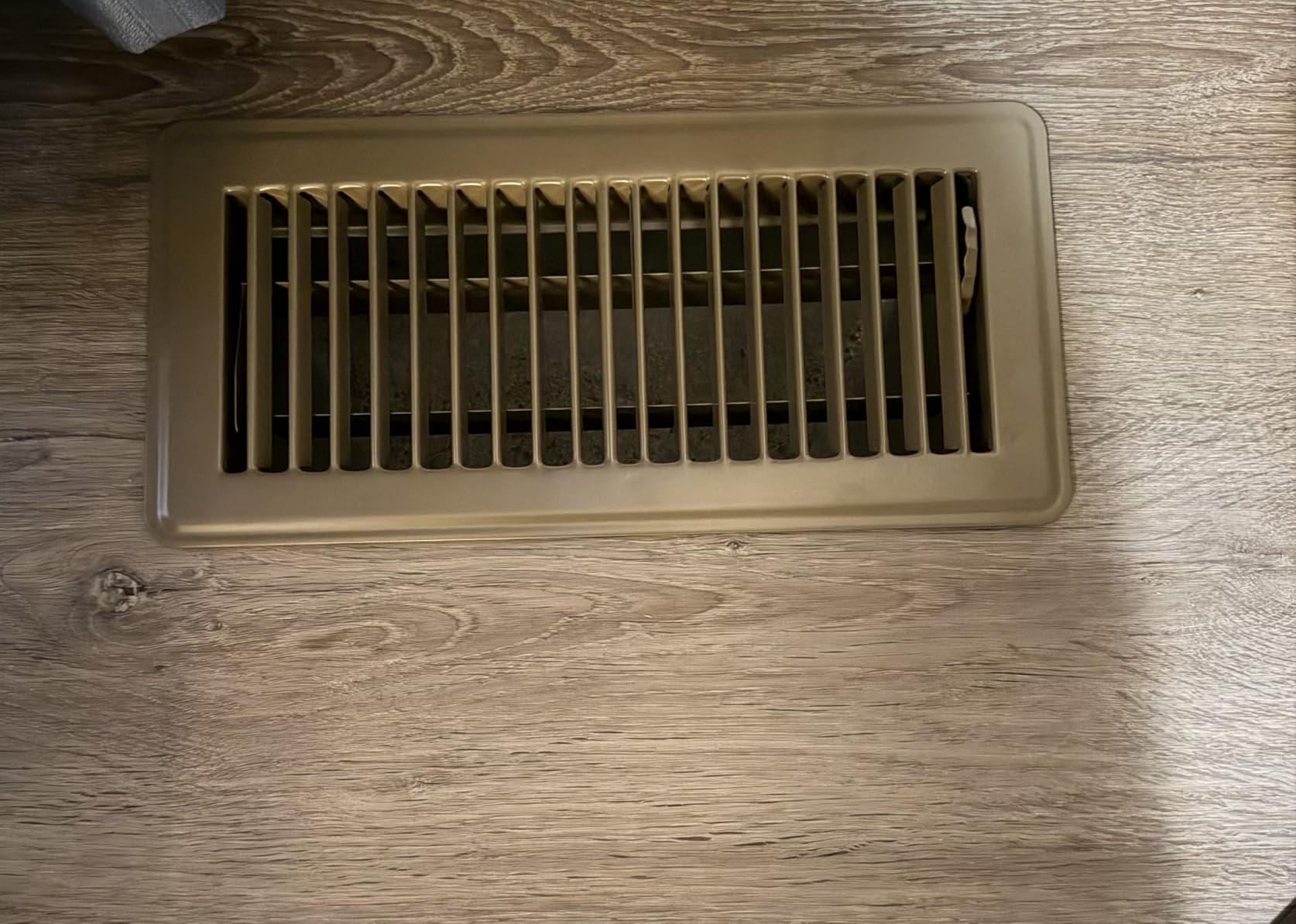 Floor Register 4x10, 6 Pack Brown Floor Vent Covers | Heavy Duty Steel Walkable Floor Vents,Vent Covers for Home Floor customer photo 1