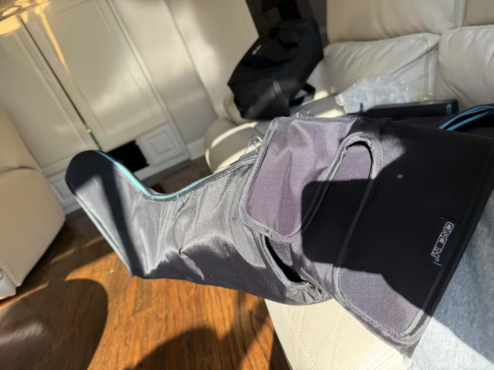 CINCOM Air Compression Leg Massager for Circulation & Pain Relief FSA - HSA customer photo 2