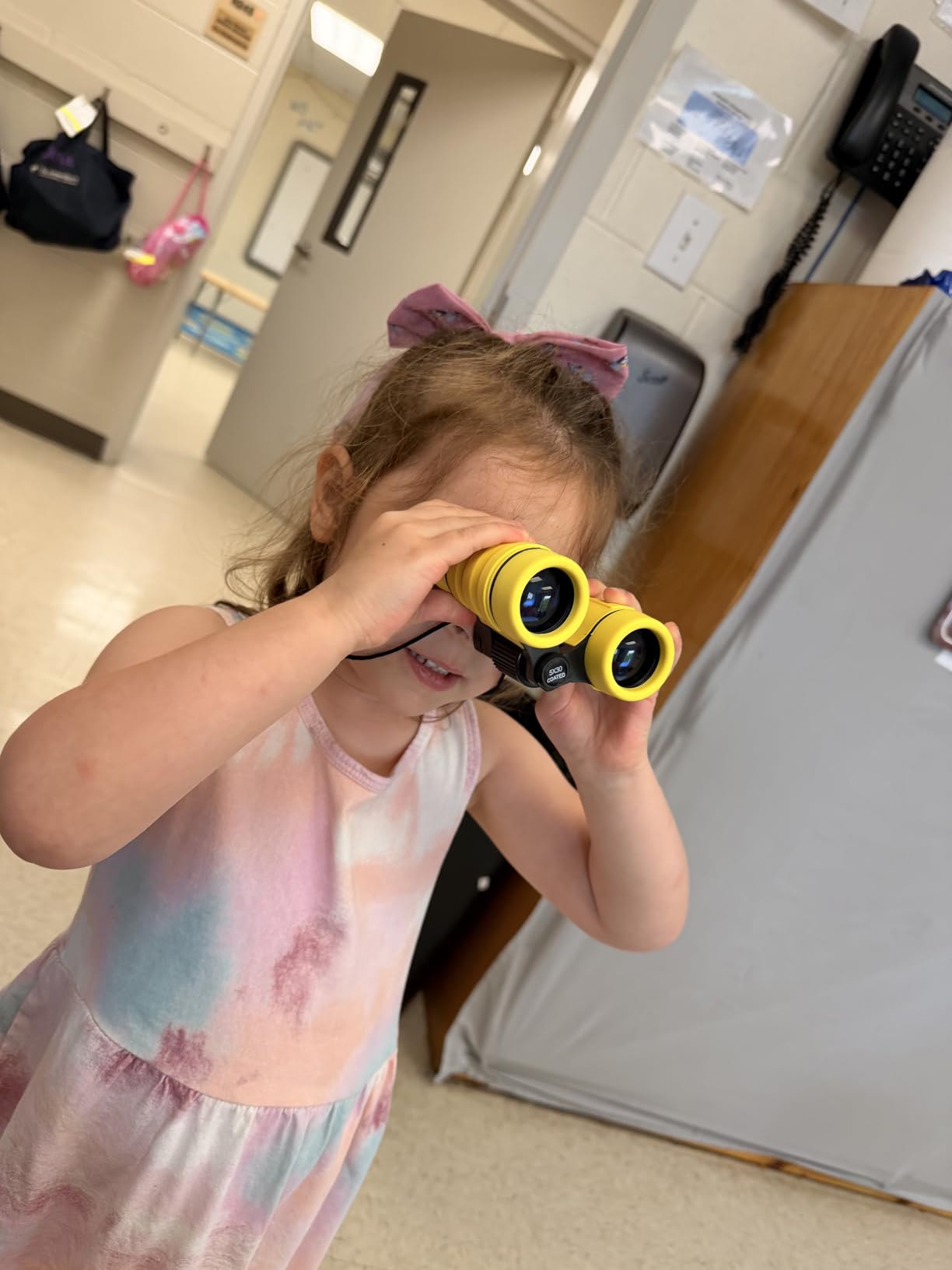 Binoculars for Kids, Kids Binoculars for 3-12 Boys Girls, Outdoor Toys | for Kids- Perfect for Bird Watching, Camping, and Outdoor Exploration customer photo 1