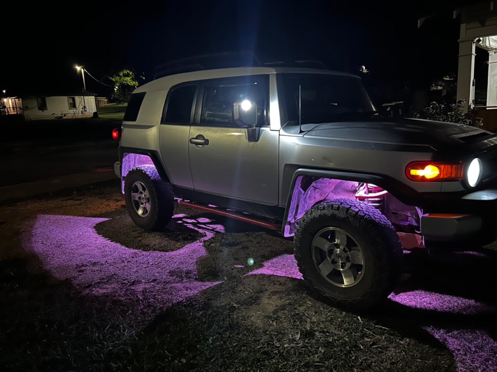 OPT7 Photon 8-Pod RGB LED Aluminum Rock Lights | NO-DRILL MAGNETIC MOUNT | Bluetooth App & Remote Waterproof Underglow Kit for Offroad Pickup Trucks, Jeep, ATV, UTV customer photo 2