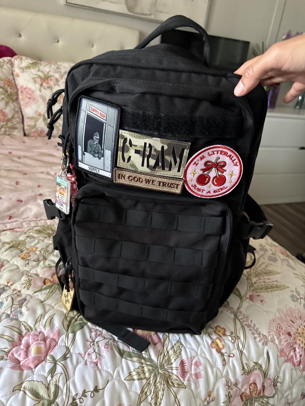 Wotony Military Tactical Backpack for Men Waterproof Daypack 3 Day Assault Pack Molle Bag with Water Bottle Holder customer photo 1