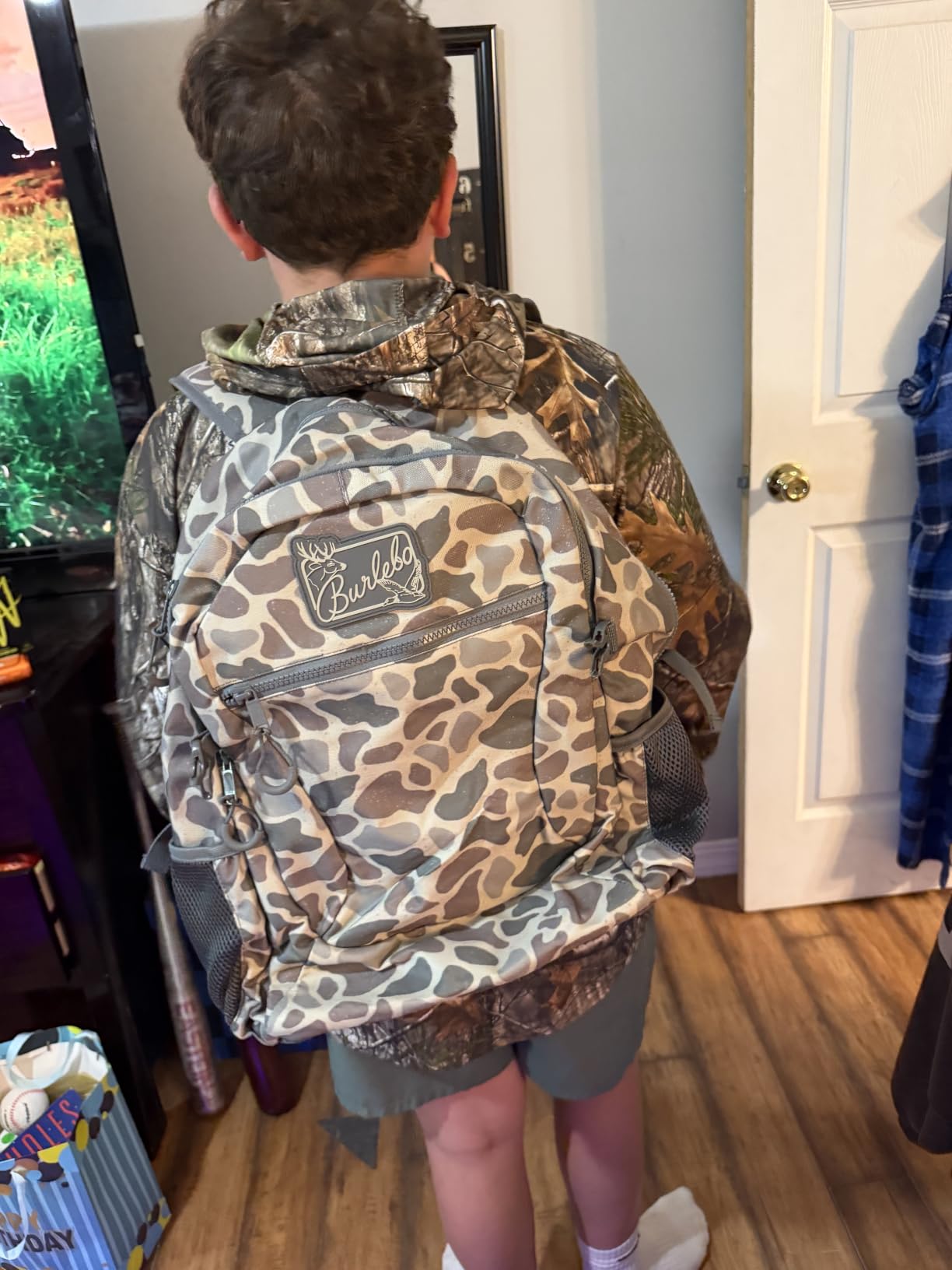 Burlebo Backpack - Classic Deer Camo customer photo 2