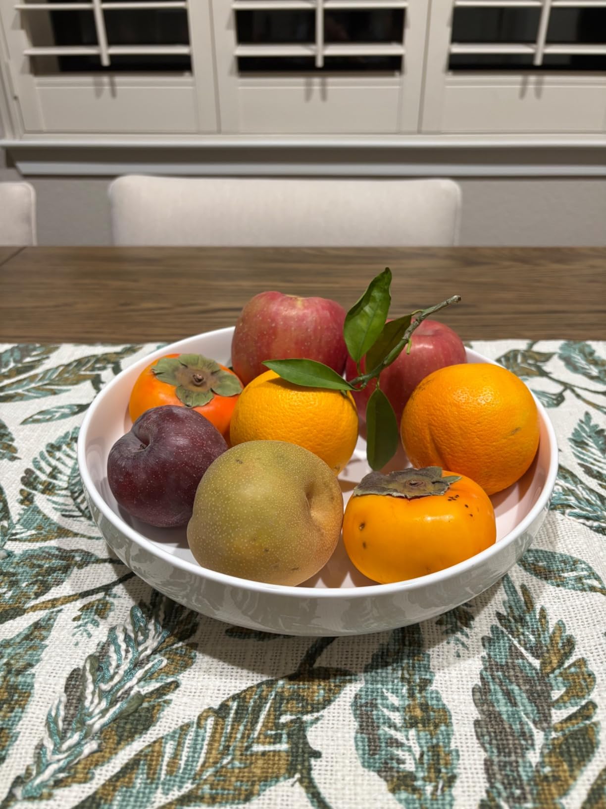 LE TAUCI Ceramic Serving Bowls Set of 2, Large Serving Dishes for Entertaining, 11.8 & 13.7 Inch Oval Serving platter, Salad Fruit Bowl, Pasta Bowls, Microwave & Dishwasher Safe - Arctic White customer photo 1