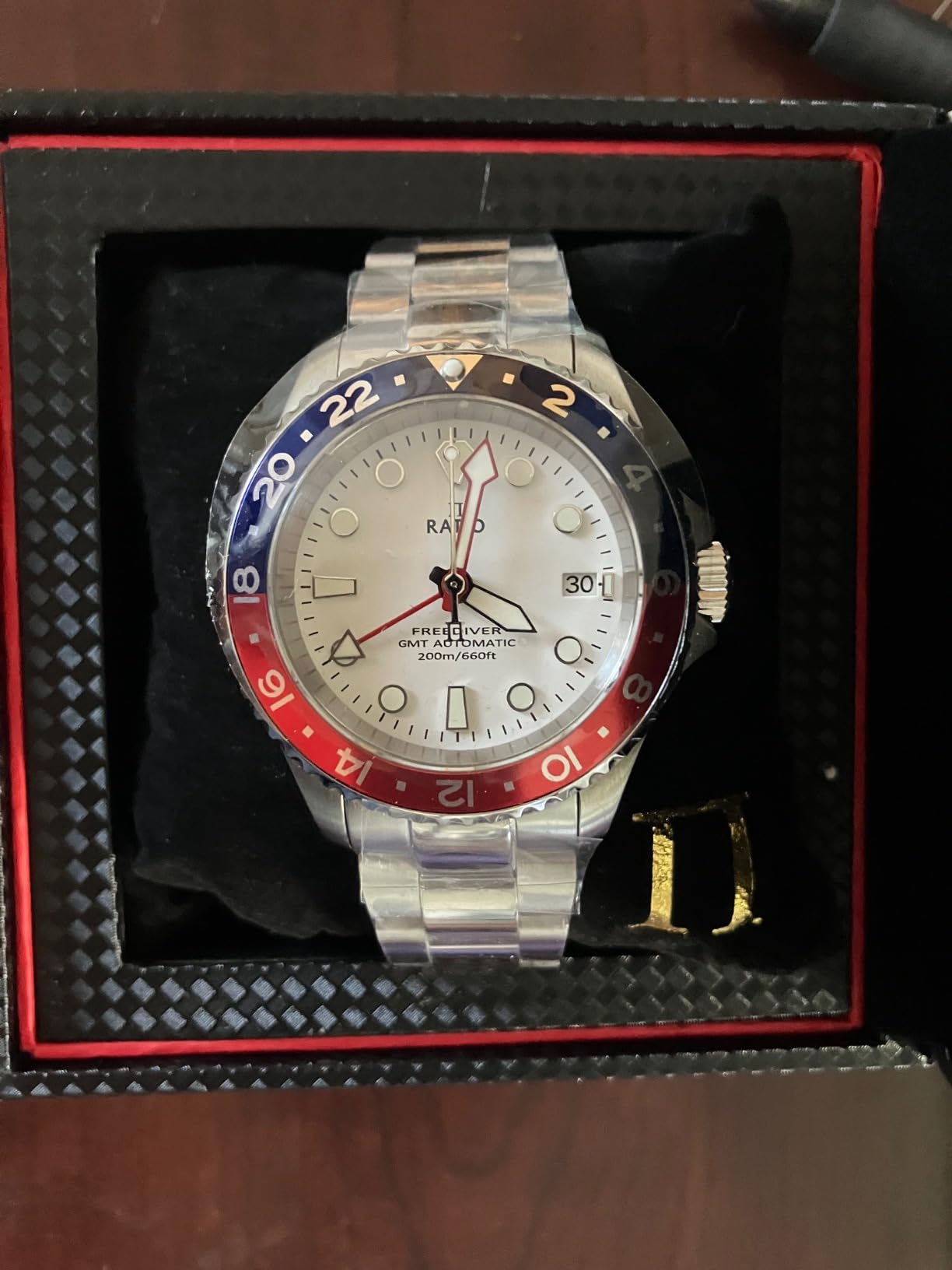 FreeDiver Dive Watch Sapphire Crystal GMT Rotating Bezel Automatic Diver Watch 200M Water Resistant Diving Watch for Men customer photo 2