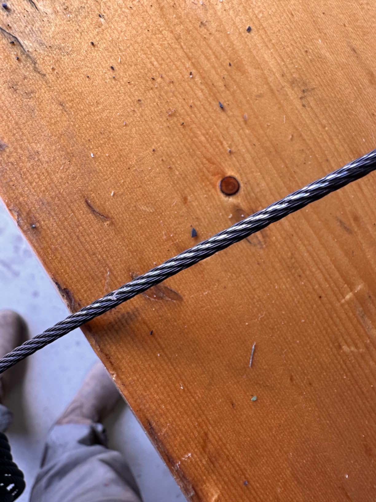 Black Stainless Steel Cable for Railing - 500FT 1/8