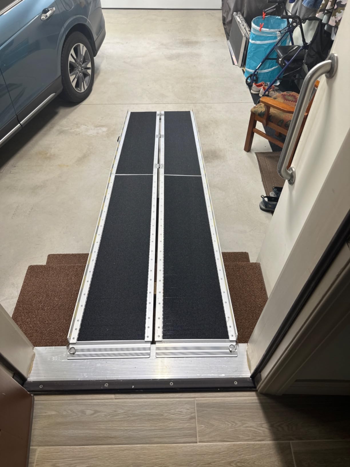 Ruedamann 5FT Ramps for Wheelchairs for Home, 800 lb Capacity customer photo 2