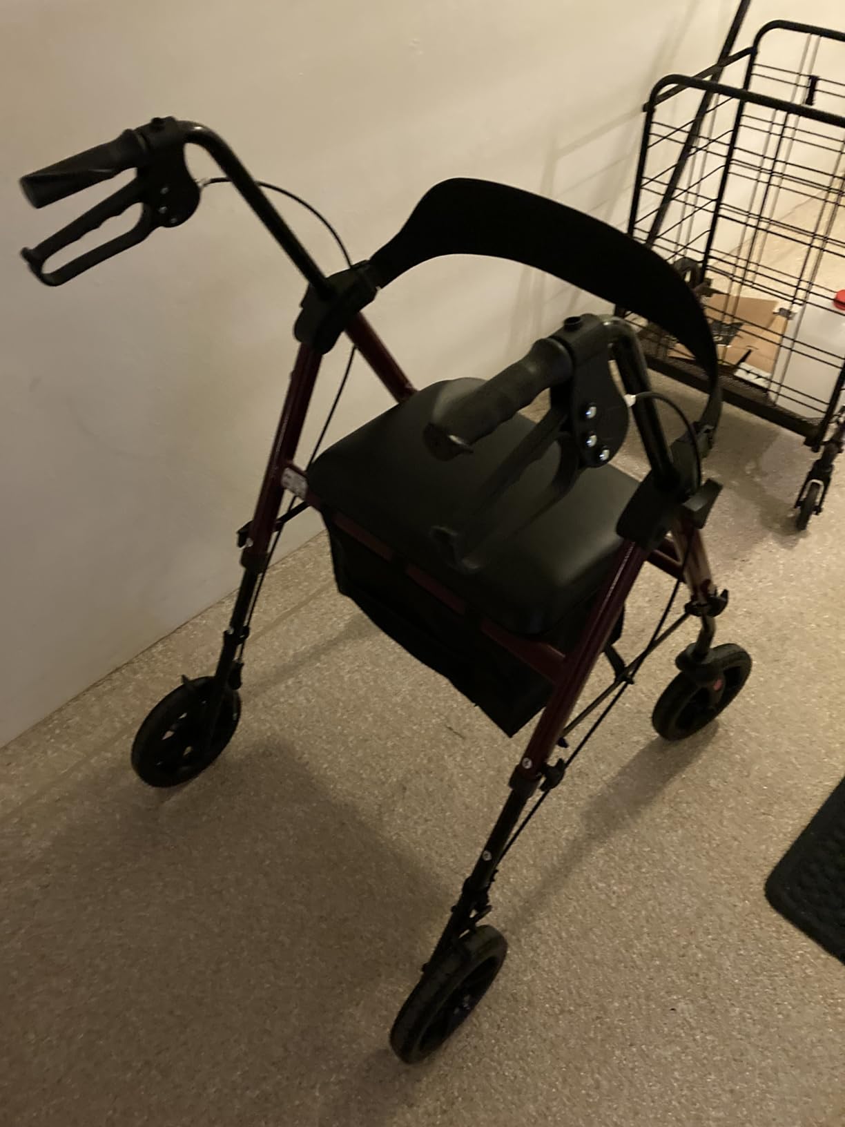 HOMLAND Foldable Rollator Walkers for Seniors with Seat, 17 lb Lightweight | 8