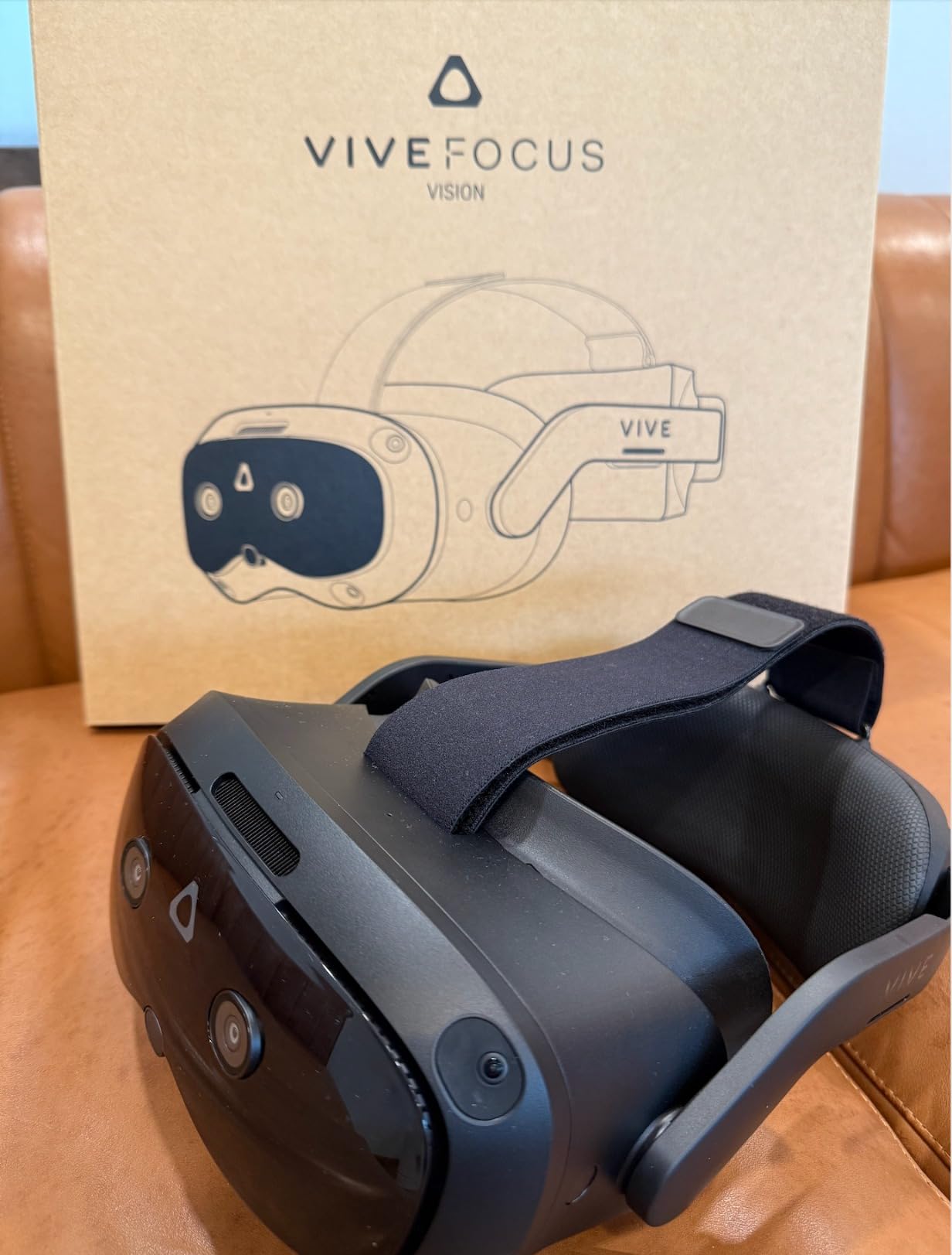 HTC Vive Focus Vision - Mixed Reality and PC VR Headset + Controllers - Consumer Edition | Standalone Plus Pc VR, 2448x2448 per Eye, 120 Degree FOV, 12GB RAM, Hot-Swap Battery, Eye and Hand Tracking customer photo 1