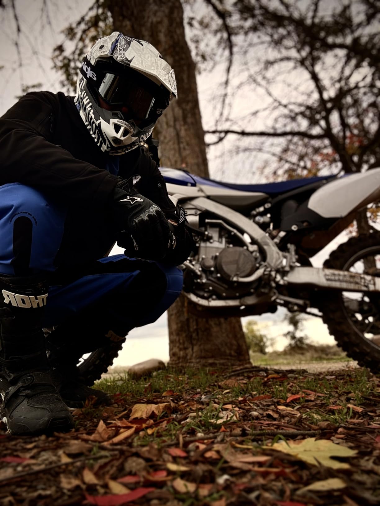 Alpinestars Vision 5 MX ATV MTB Off Road Goggle (Black - Mirror Silver Lens) customer photo 1