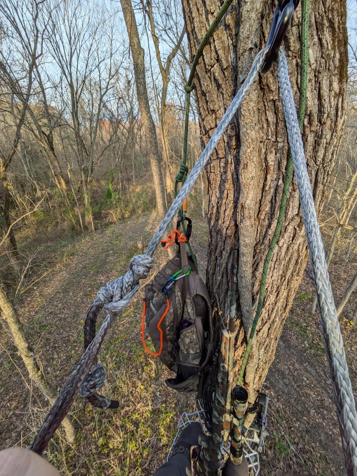 XOP Mutant Lightweight Packable Comfortable Hunting Tree Saddle - Extra Large customer photo 2