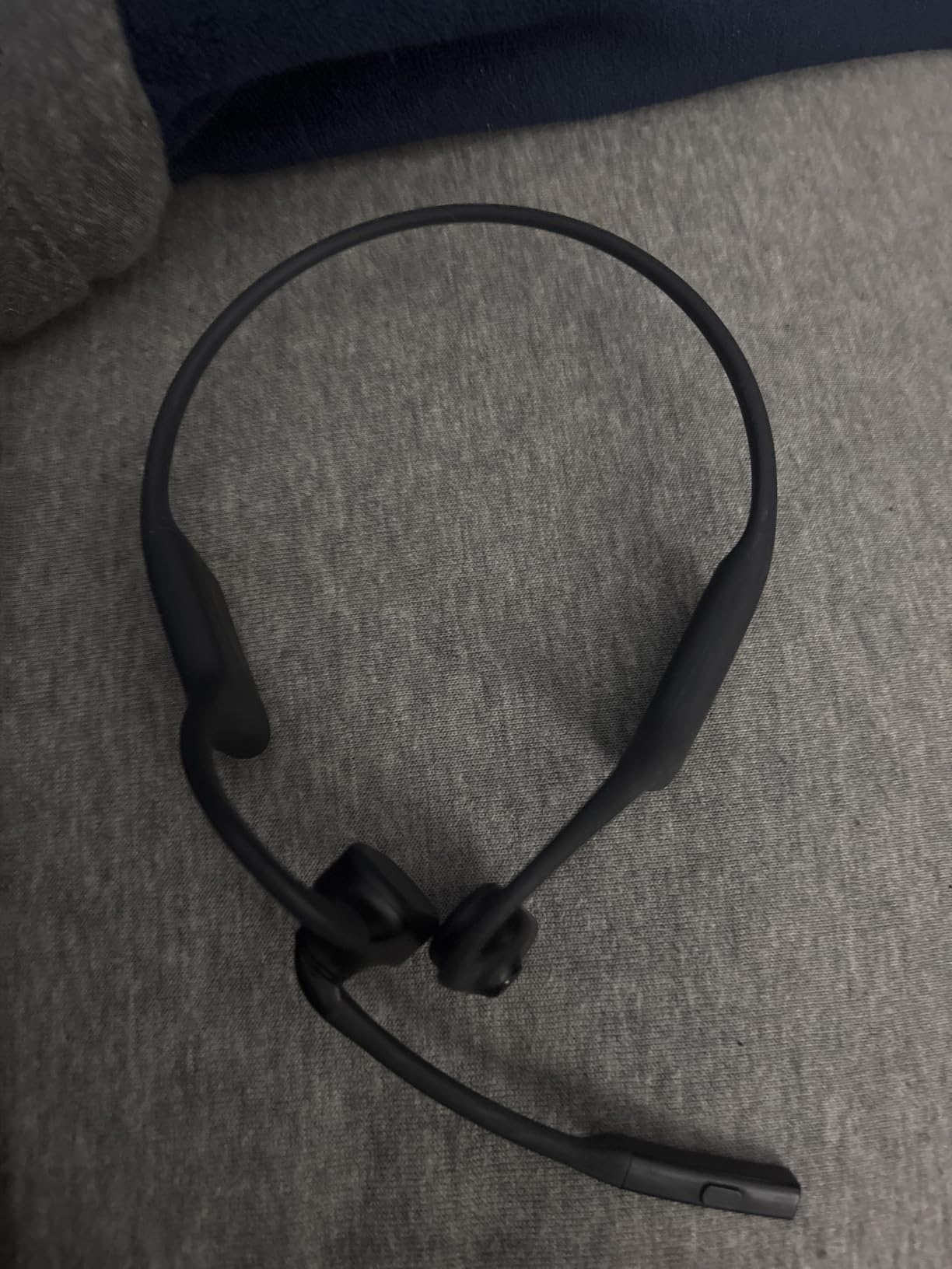 OpenComm2 2025 Upgrade - Open-Ear Bone Conduction Headphones, Wireless Bluetooth Headset with Noise Canceling Mic & Mute Button for Work Calls and Meetings, 16 Hour Talk Time for Mobile & PC - C120 customer photo 1