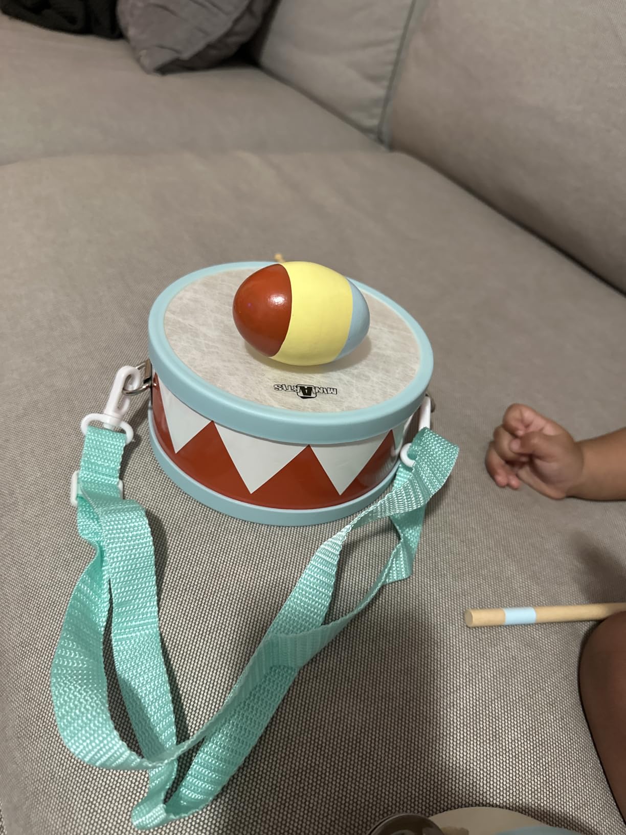 Toddler Musical Instruments Music Toys for Toddlers 1-3 with Wooden Drum | Baby Drum Set, Baby Musical Instruments, Montessori Wooden Toys, Percussion Instruments, Preschool Learning, Birthday Gift customer photo 1