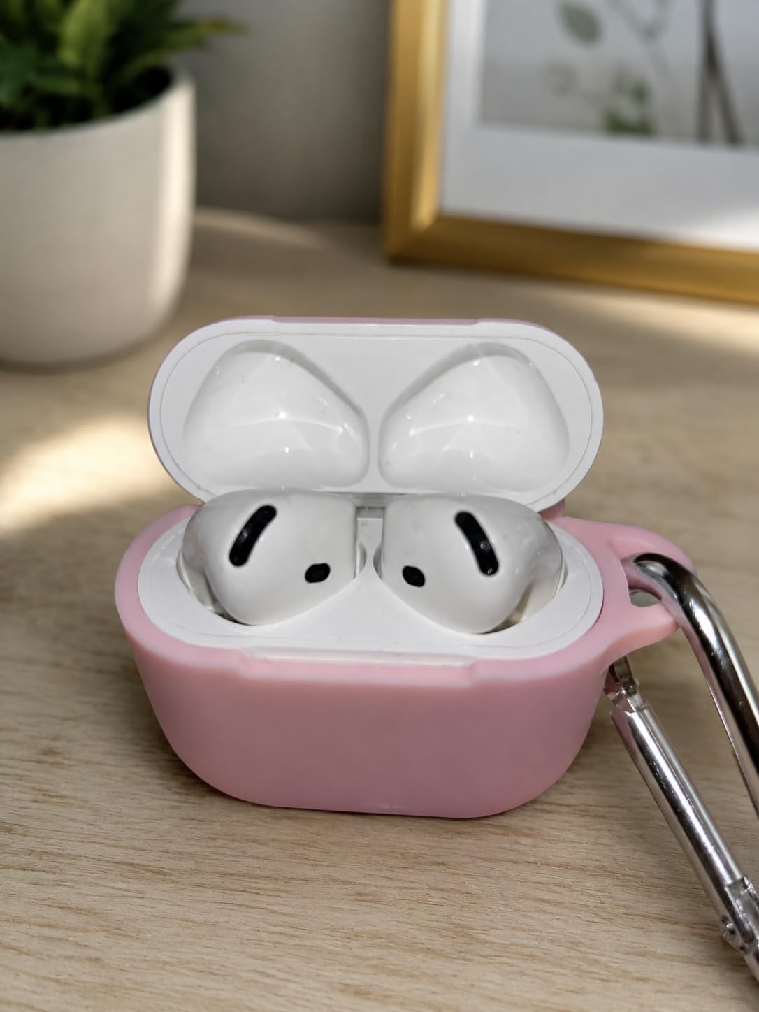 Apple AirPods 4 Wireless Earbuds, Bluetooth Headphones, with Active Noise Cancellation, Adaptive, Transparency Mode, Personalized Spatial Audio, USB-C Charging Case, Wireless Charging, H2 Chip customer photo 2