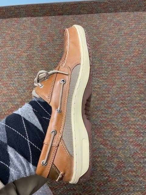 Sperry Men's Billfish 3-Eye Leather Boat Shoe customer photo 2