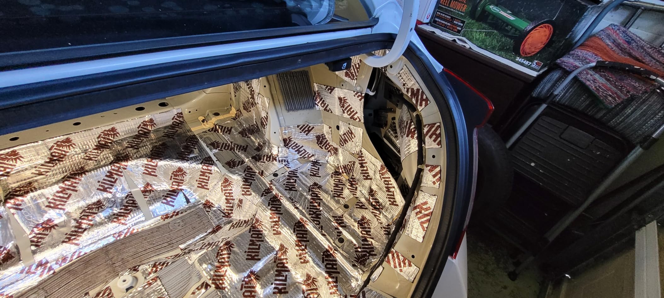 80 mil 10 sqft Car Sound Deadening Mat, Butyl Automotive Sound Deadener, Audio Noise Insulation and dampening customer photo 2