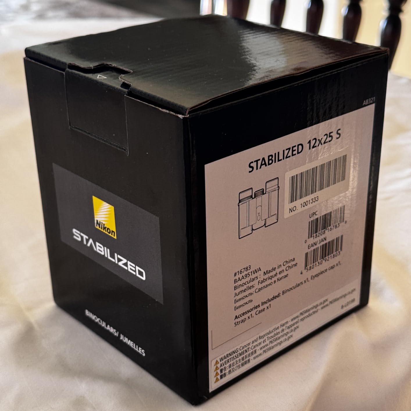 Nikon STABILIZED 12x25 Binoculars - Optical Image Stabilization customer photo 2